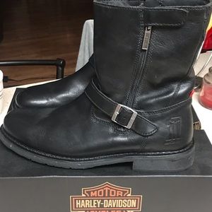 Harley Davidson leather riding boots